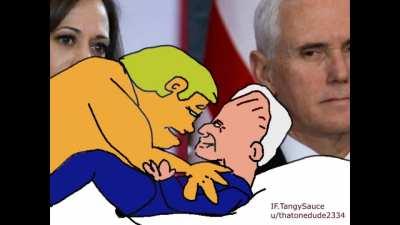 Thanks, i hate Trump x Biden Hentai