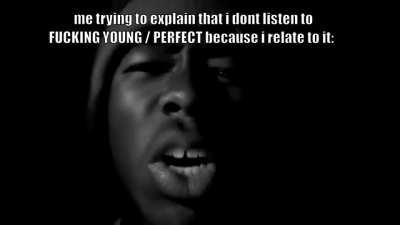 listening to cherry bomb with speakers (SOUND WARNING)