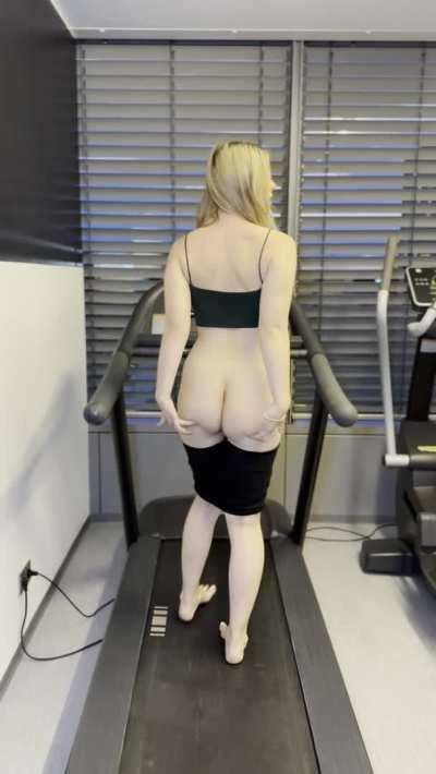 (f) Threadmill workout?