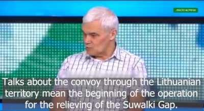 Russian Propaganda TV claims that it will conquer Lithuania in 3 days