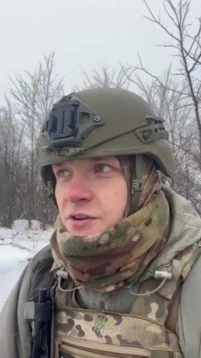 Talking in English for YOU! Bakhmut soldier is almost surrounded - but stays focused and is in a good mood!