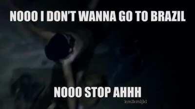 hary is going tto bra sil ☺️