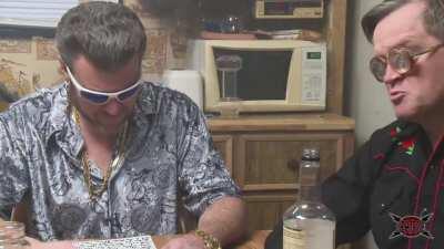 Trailer Park Boys React to guy injecting himself with mushroom tea.