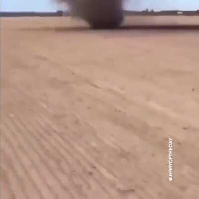 WCGW walking into a tornado