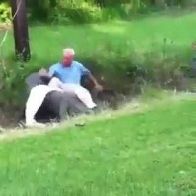 Florida man winning the prize