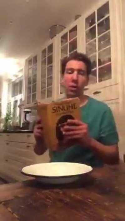 Anyone know what language this guy is speaking?