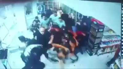 Bombs Fall While Shopping