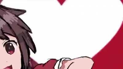 Megumin/Blend-S GIF by u/vintagewolfgts edit by me