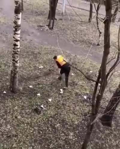 I feel bad for the groundkeeper...