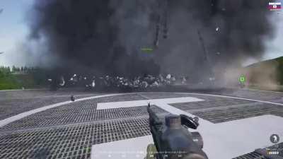 How to fix a sideways helicopter