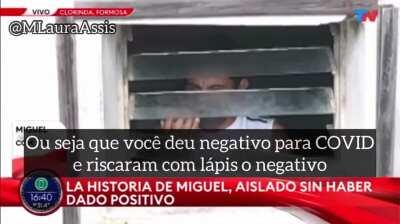 Governo argentino está prendendo cidadãos em 