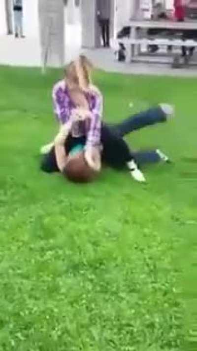 beat her then showed her off to the audience