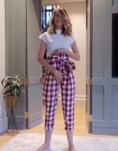 Zoe touching herself