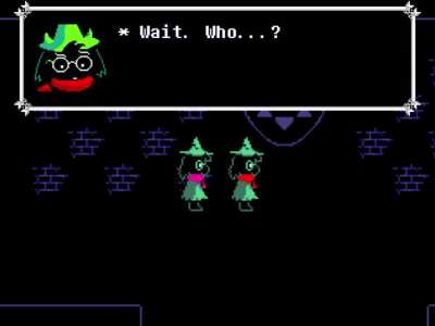 hey guys it's the crossover episode
the 3 ralsei's finally meet,,,