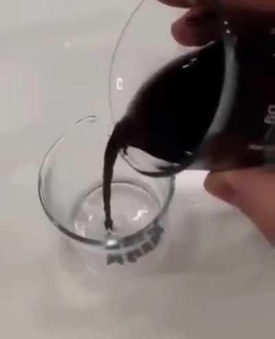 The black color disappears.