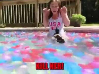 Human and Duck beat a human main by tricking him. Duck player called 