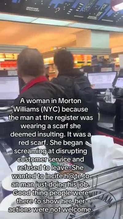 When Karen doesn't like scarfs.