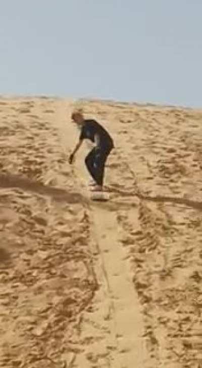 My gf had a fun time in the desert