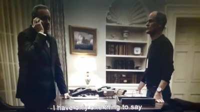 S03E11 possible spoiler, Absolutely loved this scene, Francis being a 100% confident in a long long time.