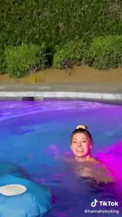 I just got this from her Tik Tok in 2 minutes they took it down already. but I save it anybody could slow-mo this video