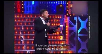 Zelensky doing bits.