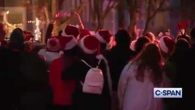 Biden tries to hide away in Nantucket but can't escape pro-Palestinian protesters: “Biden, Biden, you can’t hide. We charge you with genocide!”