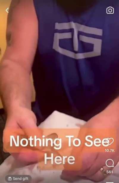 This is why you can’t just eat anybody’s food…