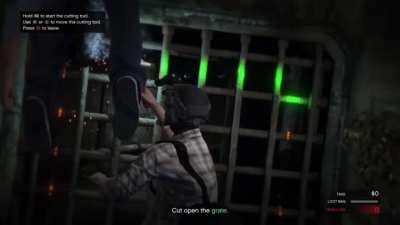 Estaba haciendo un golpe y mi compa se ahogo XD