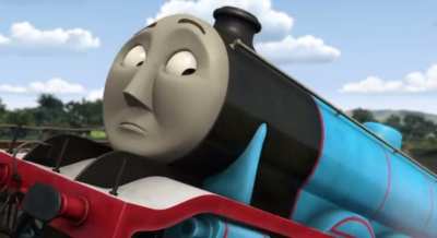 I have no idea what was worse…the terribly stupid crash, or what ever F*CK they made Michael Angelis read 😭