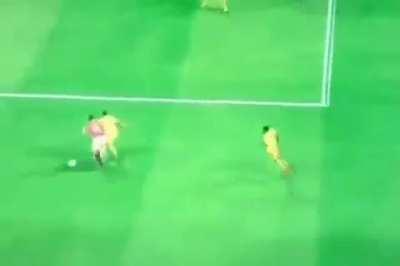 O juíz não viu a falta