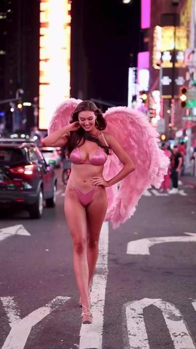 Pink Winged Lingerie