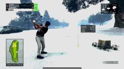 After nearly 10 years of GTA Online Golf I have finally hit the elusive Hole in One
