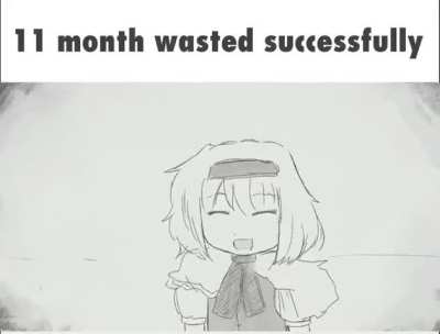 11 months of no progress.