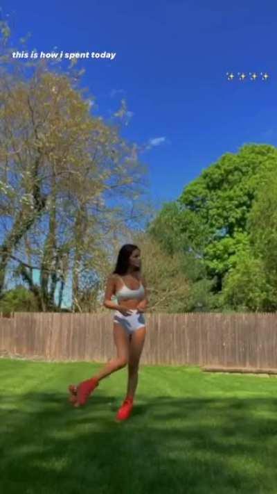 how she spent the day