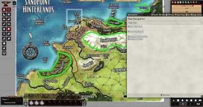 Game environment/landing page I made for a Rise of the Runelords campaign using u/Daegonyz's tutorial