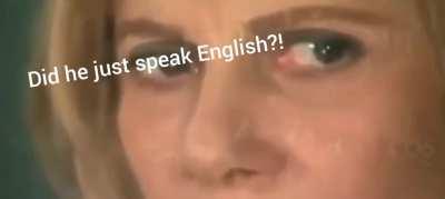 First time hearing an Ultraman speak English and this is not dubbed.