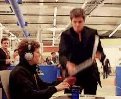 Actual footage of kenny Boi trying to stop the algorithm.