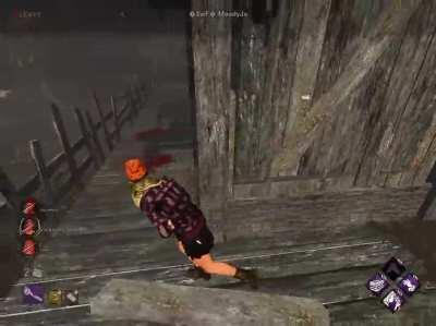 an asymmetrical multiplayer horror game