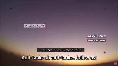 ISIS militants scream and cry on the battlfield (from Syriana Analysis, uploaded 2017)