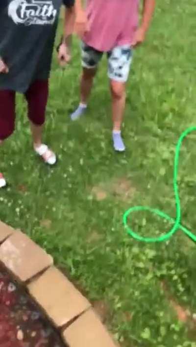 Neighborhood meth head pays a visit