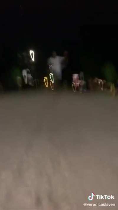 Man just unleashed a swarm