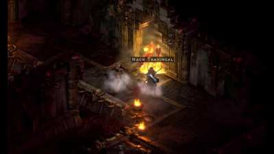 Ran from the Travincal Council into the dungeon… their Hydra still hit me through the floor.
