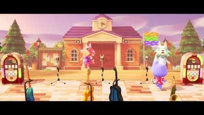 When your neighbors are having a fight but you're singing the happiest song in the world: