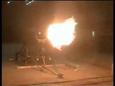 Pulsjet of the Fieseler Fi 103, the worlds first deployed cruise missile, at a research institute.