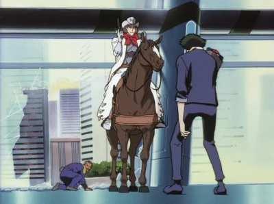 The only real cowboy in the series (Cowboy Bebop)