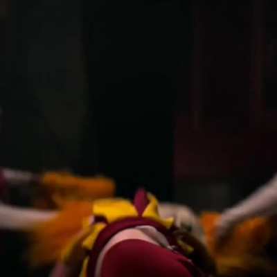 Kiernan the cheerleader!