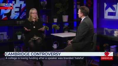 Cambridge snowflakes attempt to cancel a talk on free speech, reveal a cultlike ideology.