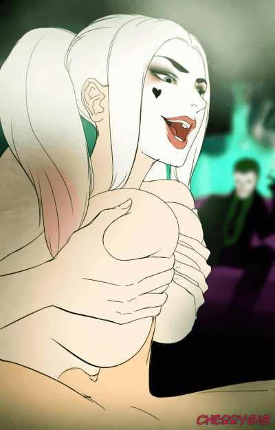 Harley titjob [Harley Quinn] (cherrygig)