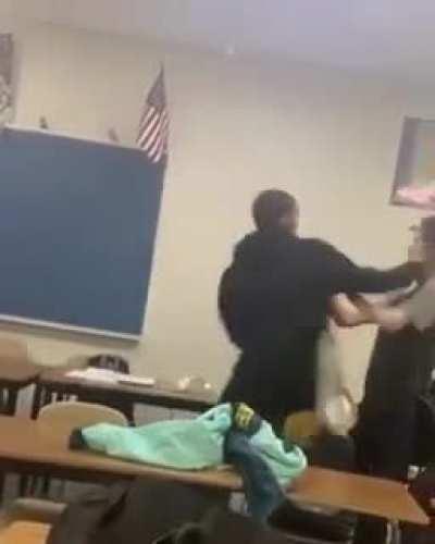 He called his dad he was gonna get suspended first.