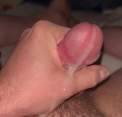 A large quantity of cum